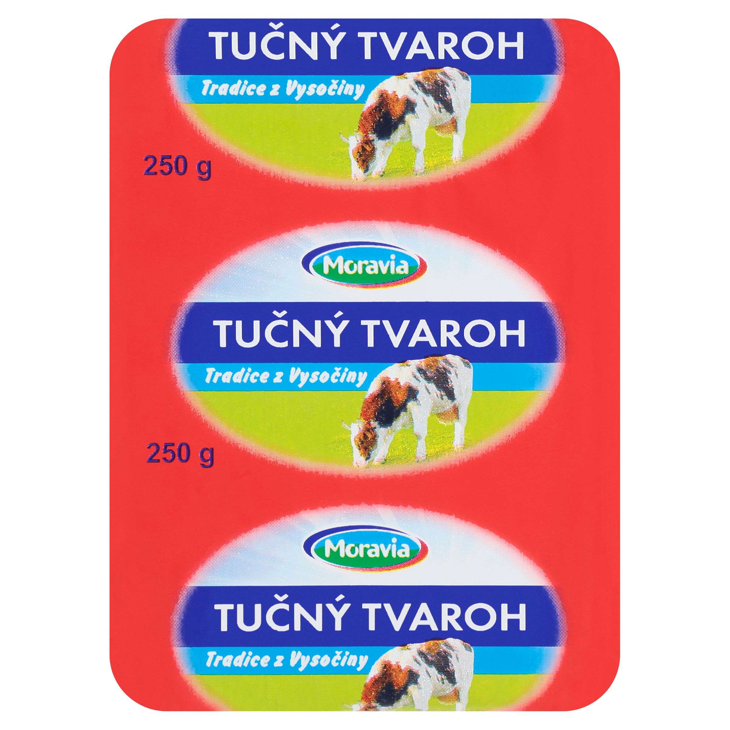 Mléčné a chlazené - Moravia Tučný tvaroh 250 g