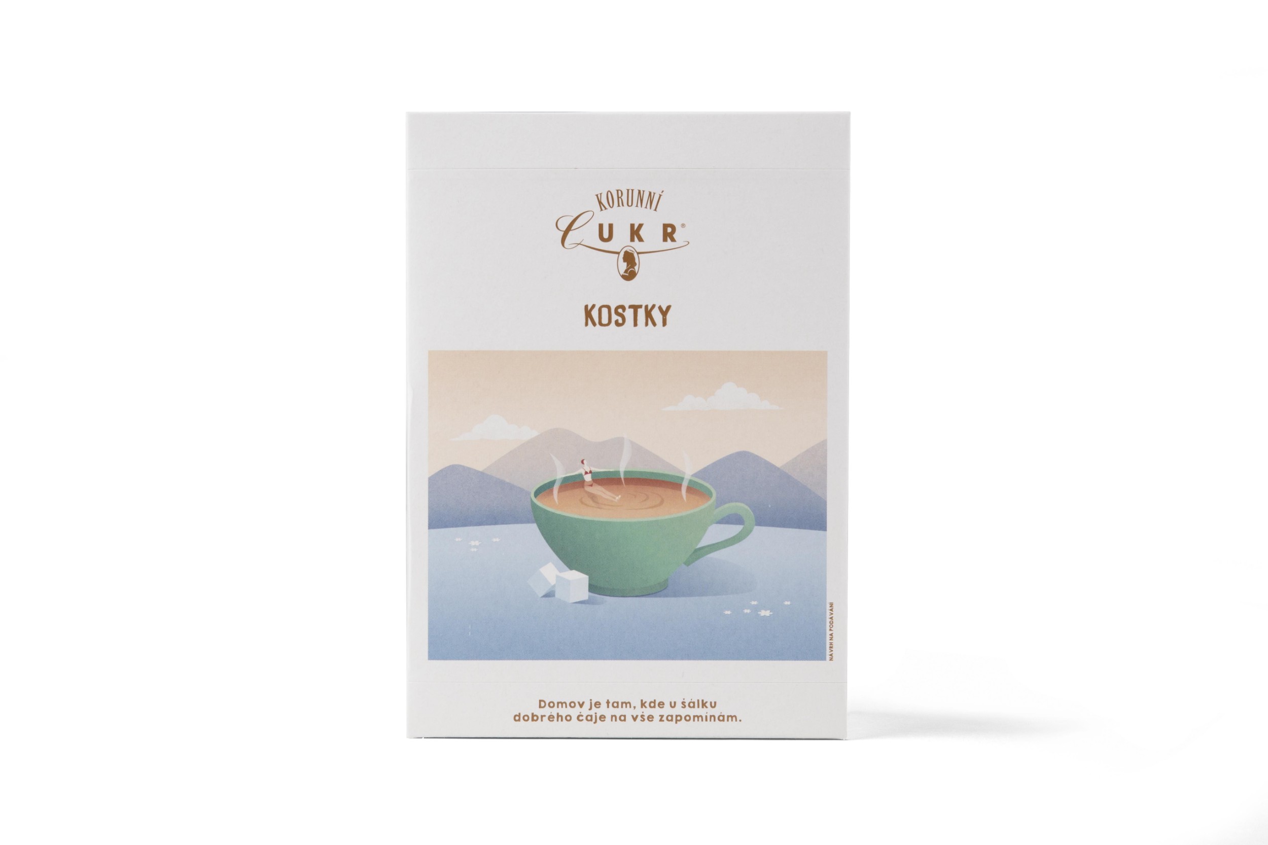Trvanlivé potraviny - Moravskoslezské Cukrovary Korunní cukr kostky 1 kg