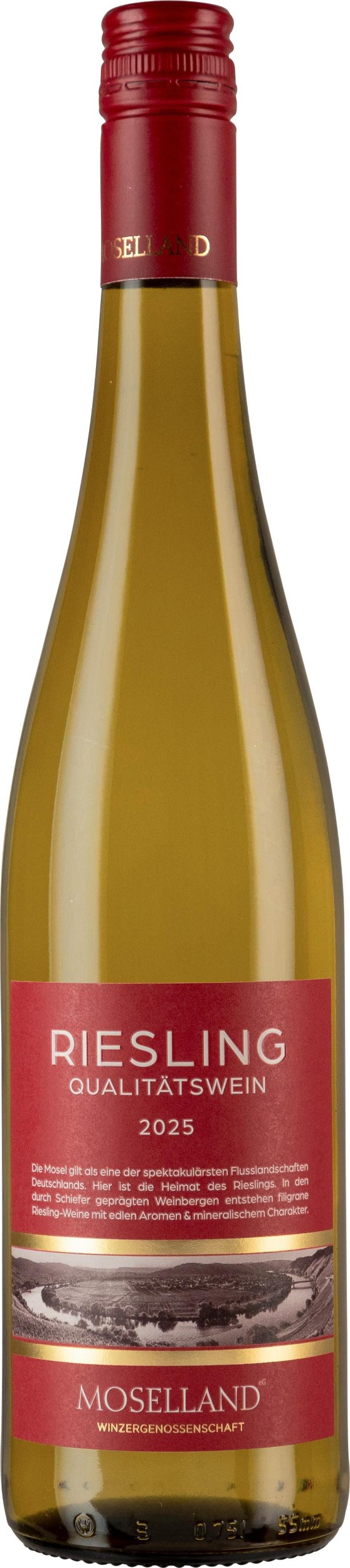 Nápoje - Moselland Riesling Qualitätswein 0,75l