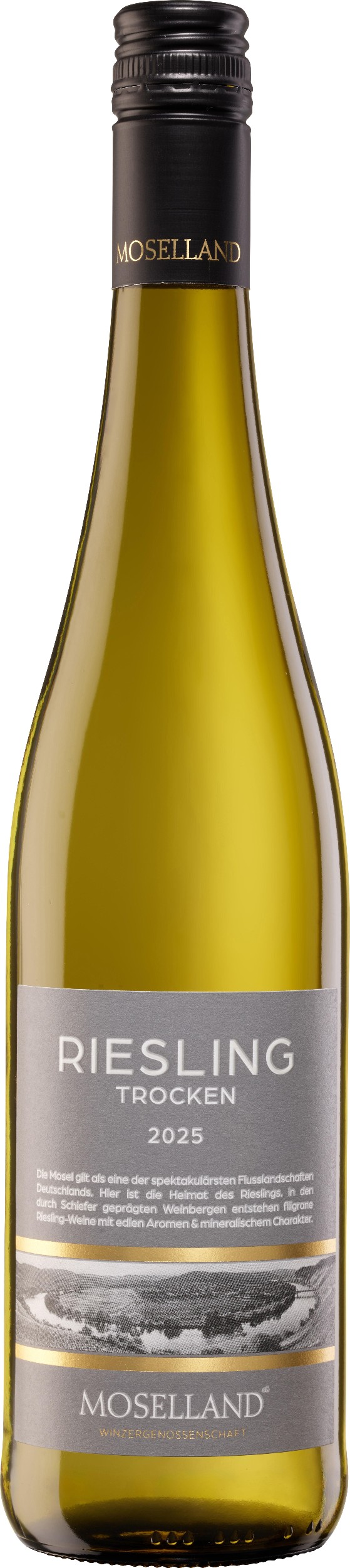 Nápoje - Moselland Riesling Trocken 0,75l