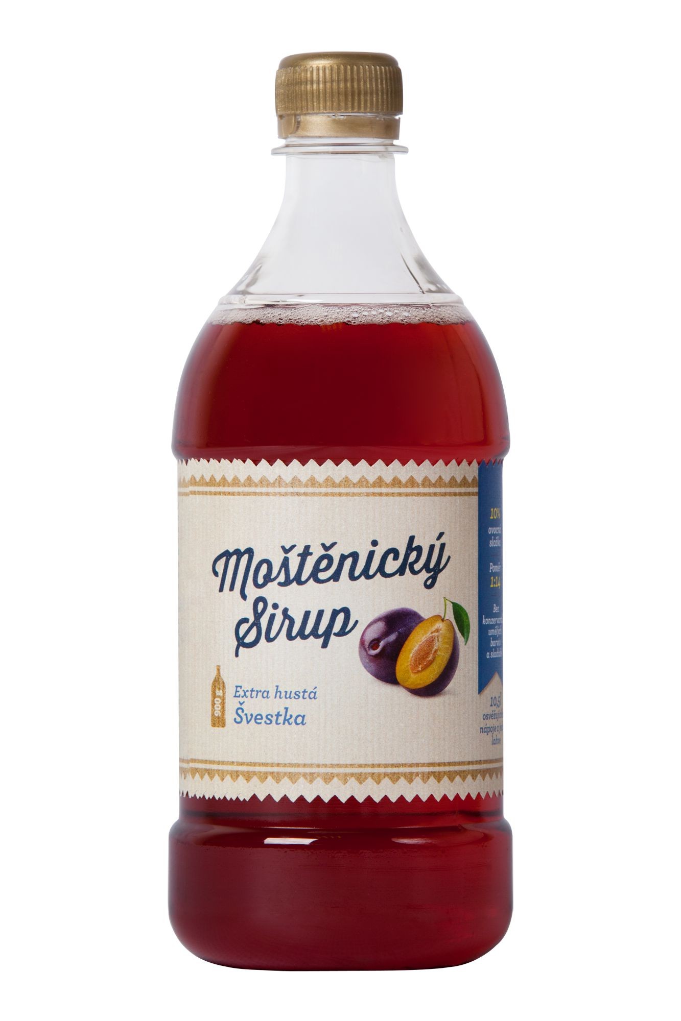 Nápoje - Moštěnický sirup Švestka 0,7 l