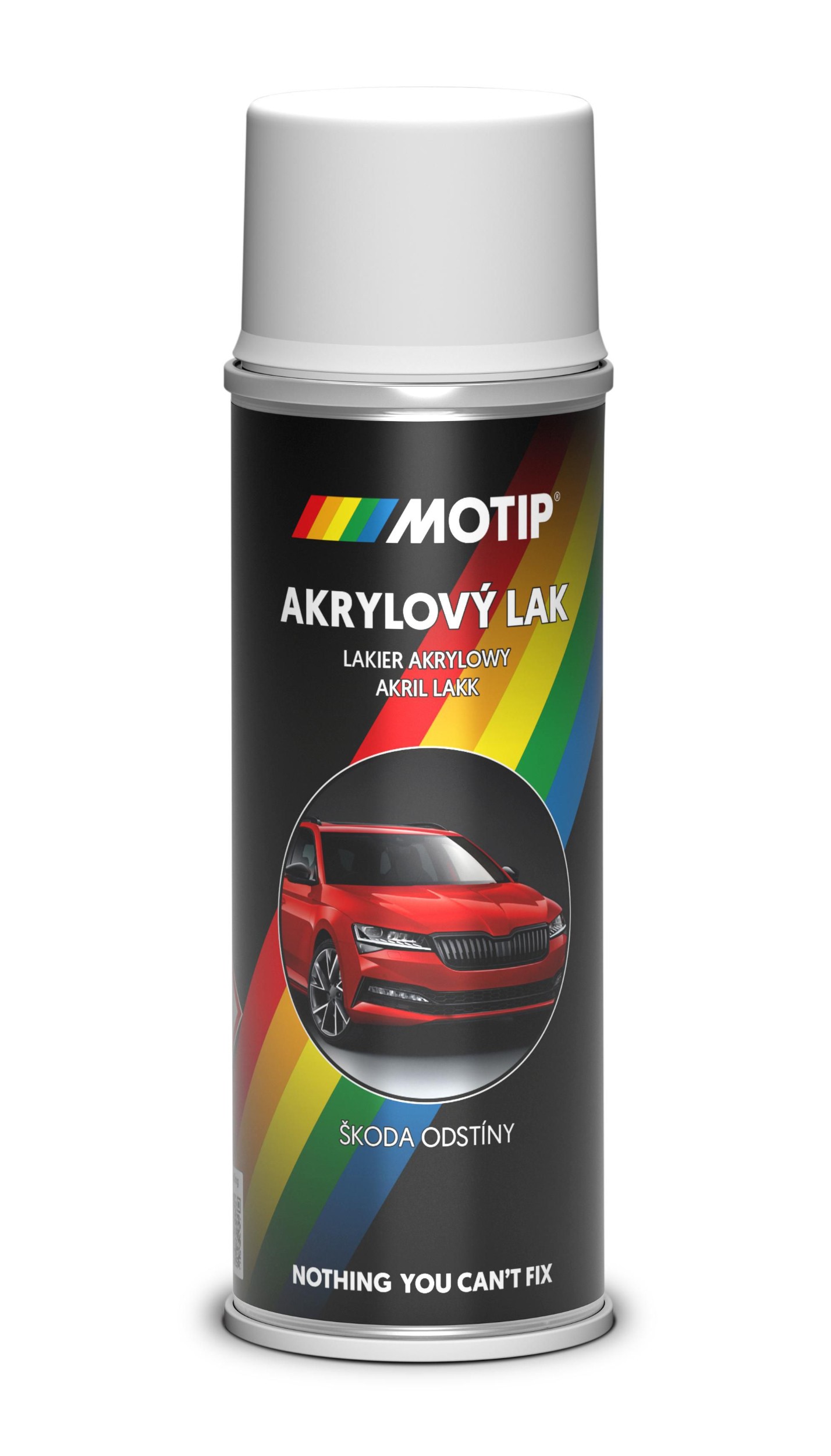 Auto-moto - Motip Autosprej bílá matná 200ml