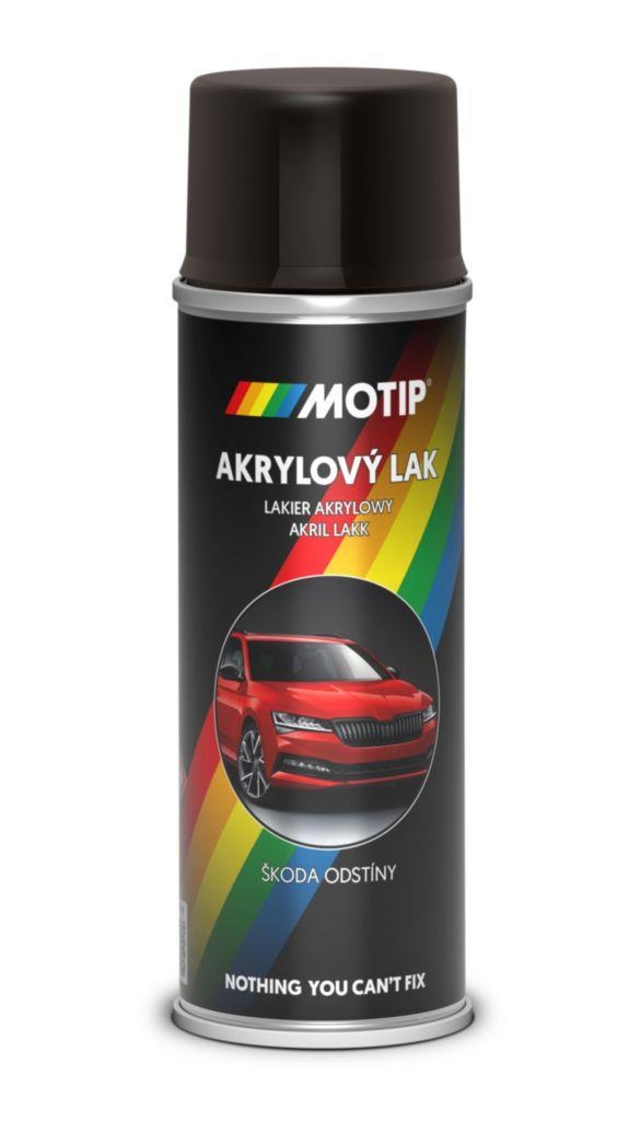 Auto-moto - Motip Autosprej černá lesklá 200ml