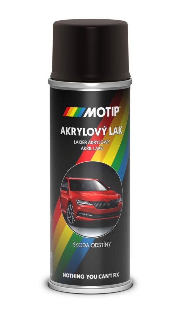Auto-moto - Motip Autosprej černá matná 200ml