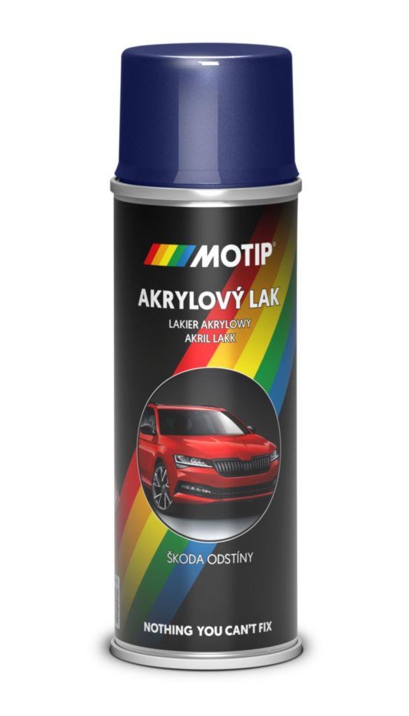 Auto-moto - Motip Autosprej modrá hlubinná metalíza 200ml