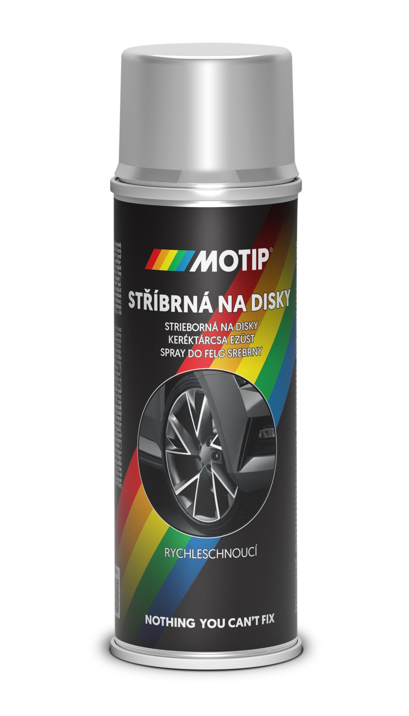 Auto-moto - Motip Autosprej na disky stříbrná 200ml