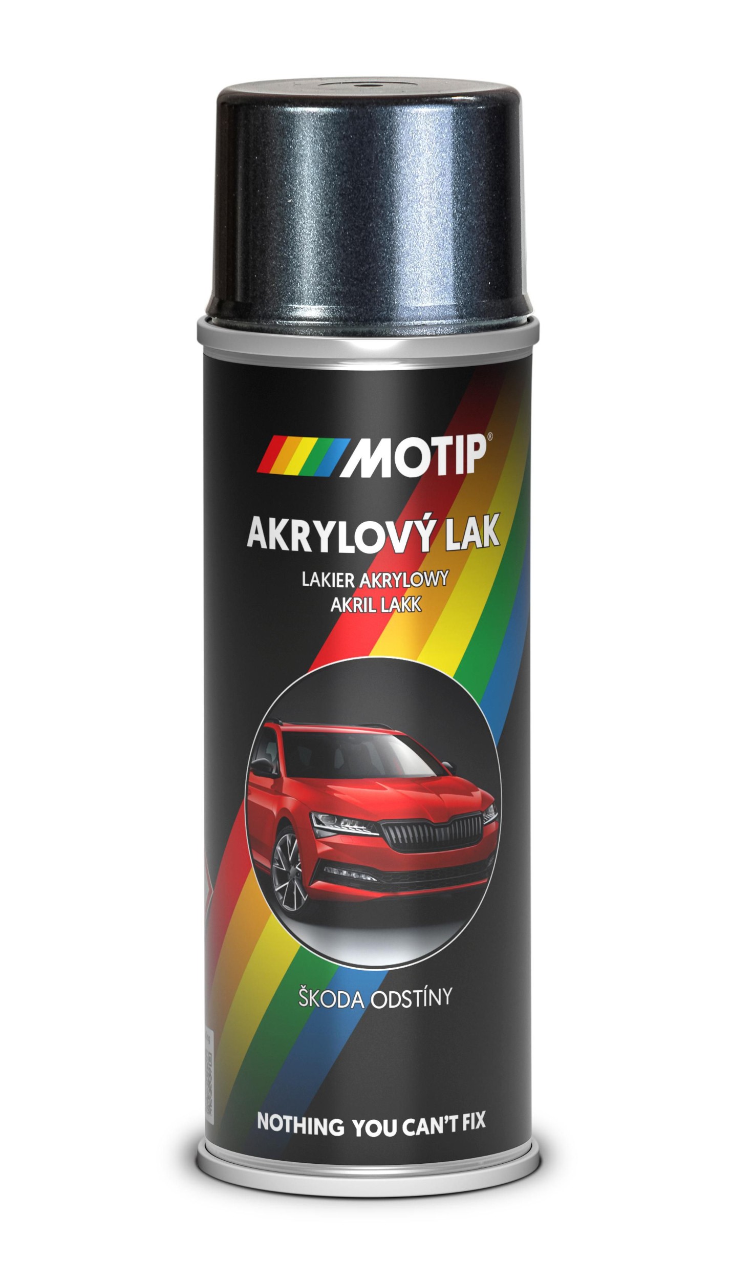 Auto-moto - Motip Autosprej šedá antracit metalíza 200ml