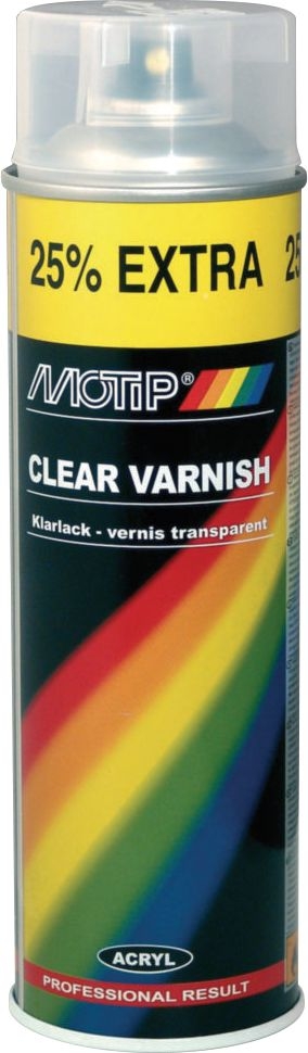 Auto-moto - Motip Bezbarvý akryl lak 500 ml