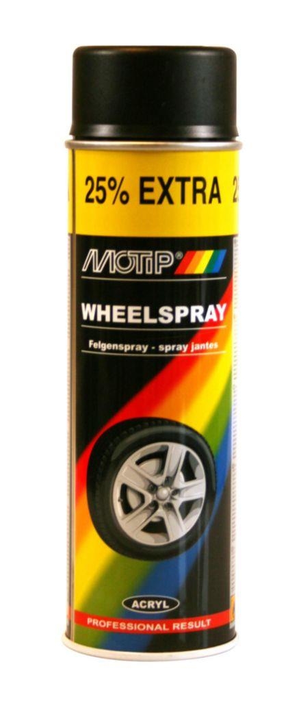 Auto-moto - Motip Sprej na disky černá 500 ml