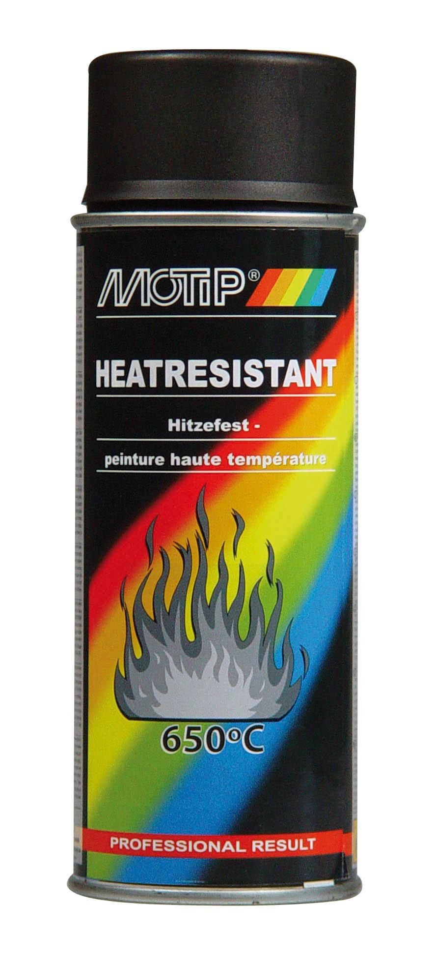 Auto-moto - Motip Žáruvzdorný sprej černý 400 ml