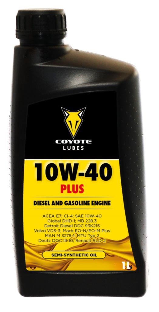 Auto-moto - Motorový olej Coyote Lubes 10W-40 Plus