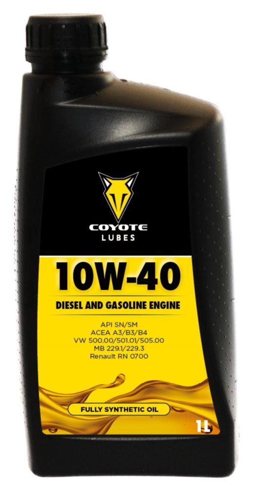 Auto-moto - Motorový olej Coyote Lubes 10W-40