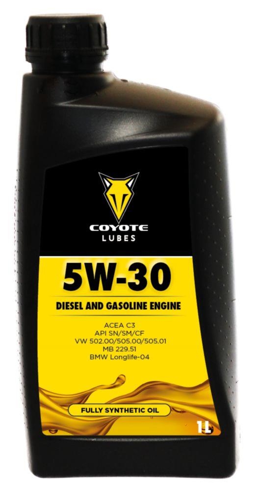 Auto-moto - Motorový olej Coyote Lubes 5W-30