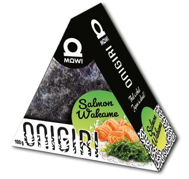 Hotová jídla - Mowi Onigiri with Salmon and Wakame salad 100 g