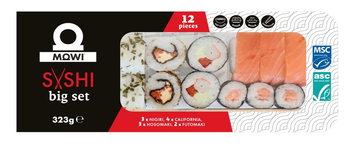 Hotová jídla - Mowi Sushi Hattatsu 323 g