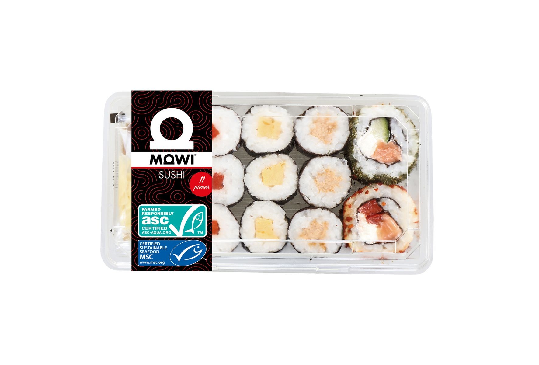 Hotová jídla - Mowi Sushi set 207 g