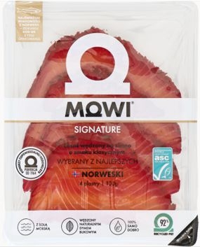 Uzeniny a lahůdky - Mowi Uzený losos červenou řepou 100g