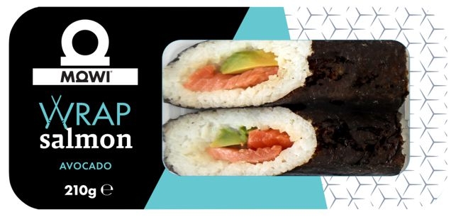 Hotová jídla - Mowi Wrap Avocado 210 g