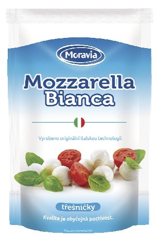 Mléčné a chlazené - Mozzarella Bianca třešinky 120 g