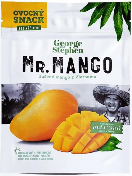 Trvanlivé potraviny - Mr. Mango Sušené plátky manga 40 g