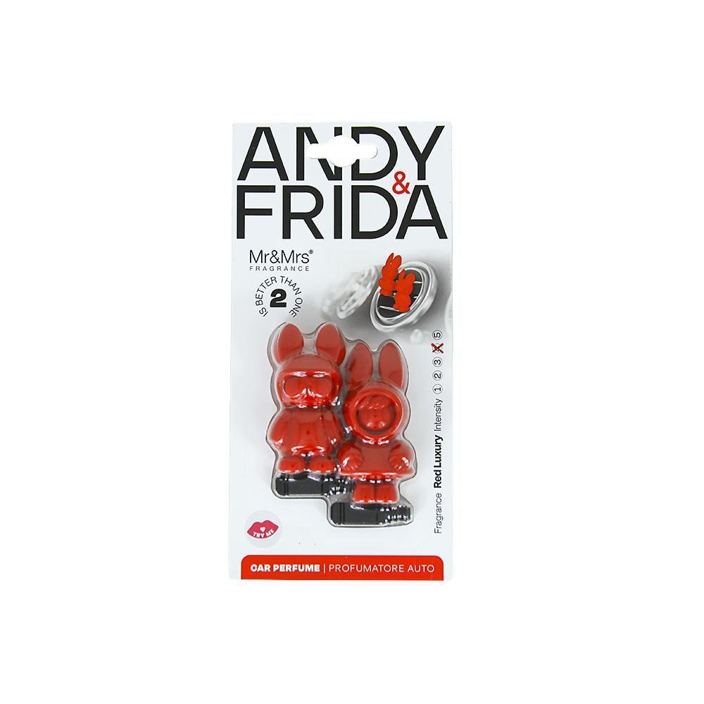 Auto-moto - Mr&Mrs Fragrance Autovůně Andy & Frida Red Luxury