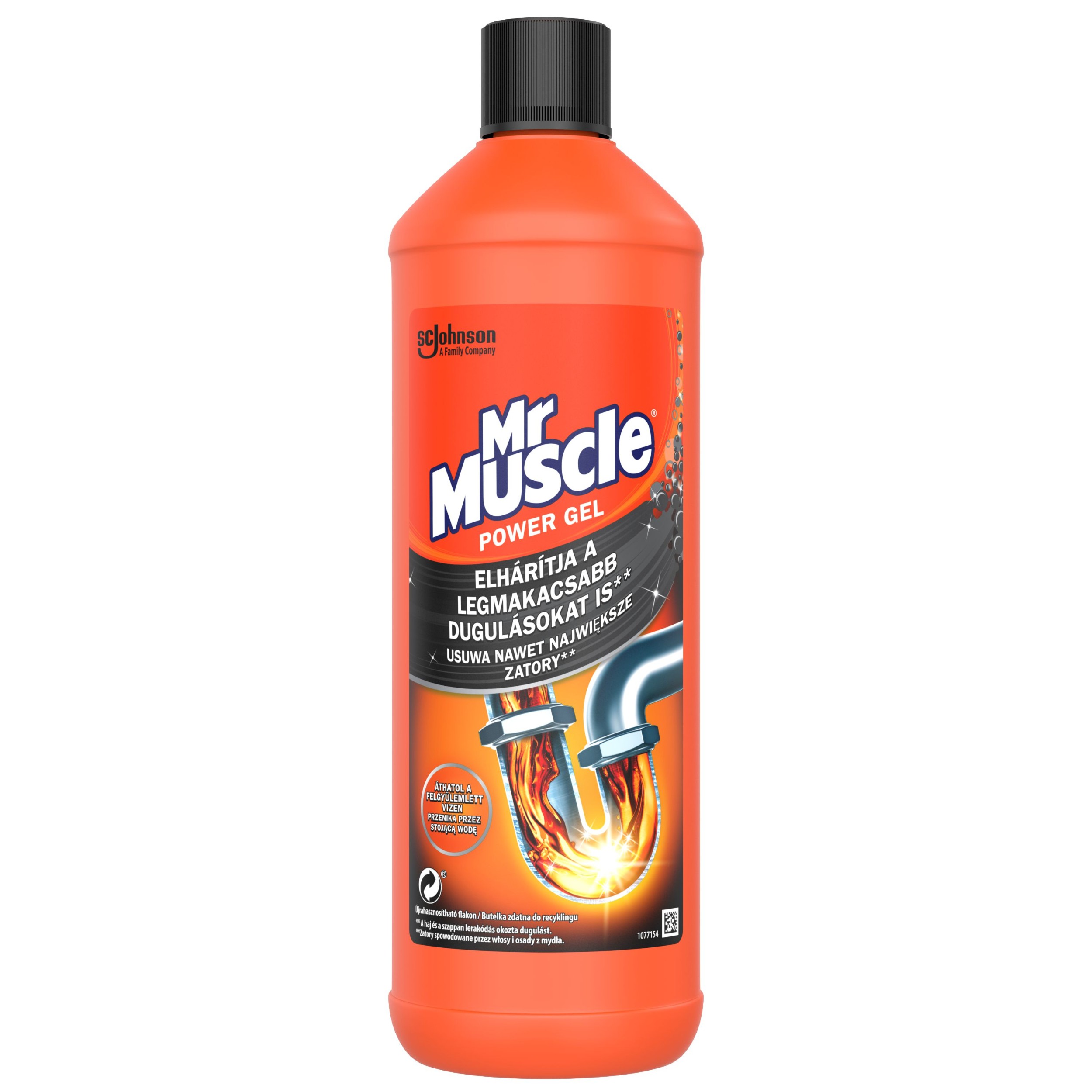 Drogerie a kosmetika - Mr.Muscle Max gel na čištění odpadů 1000 ml