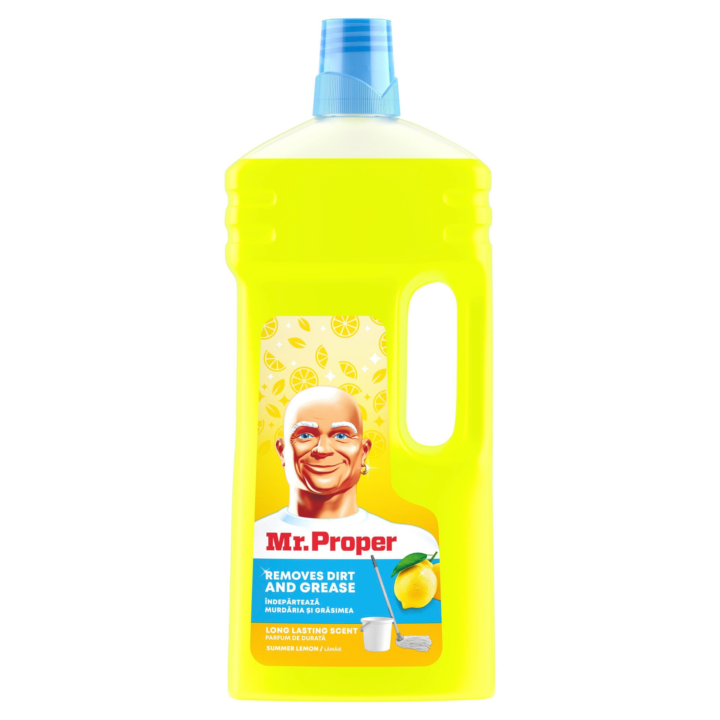Drogerie a kosmetika - Mr Proper  Čisticí Prostředek Lemon 1,5l