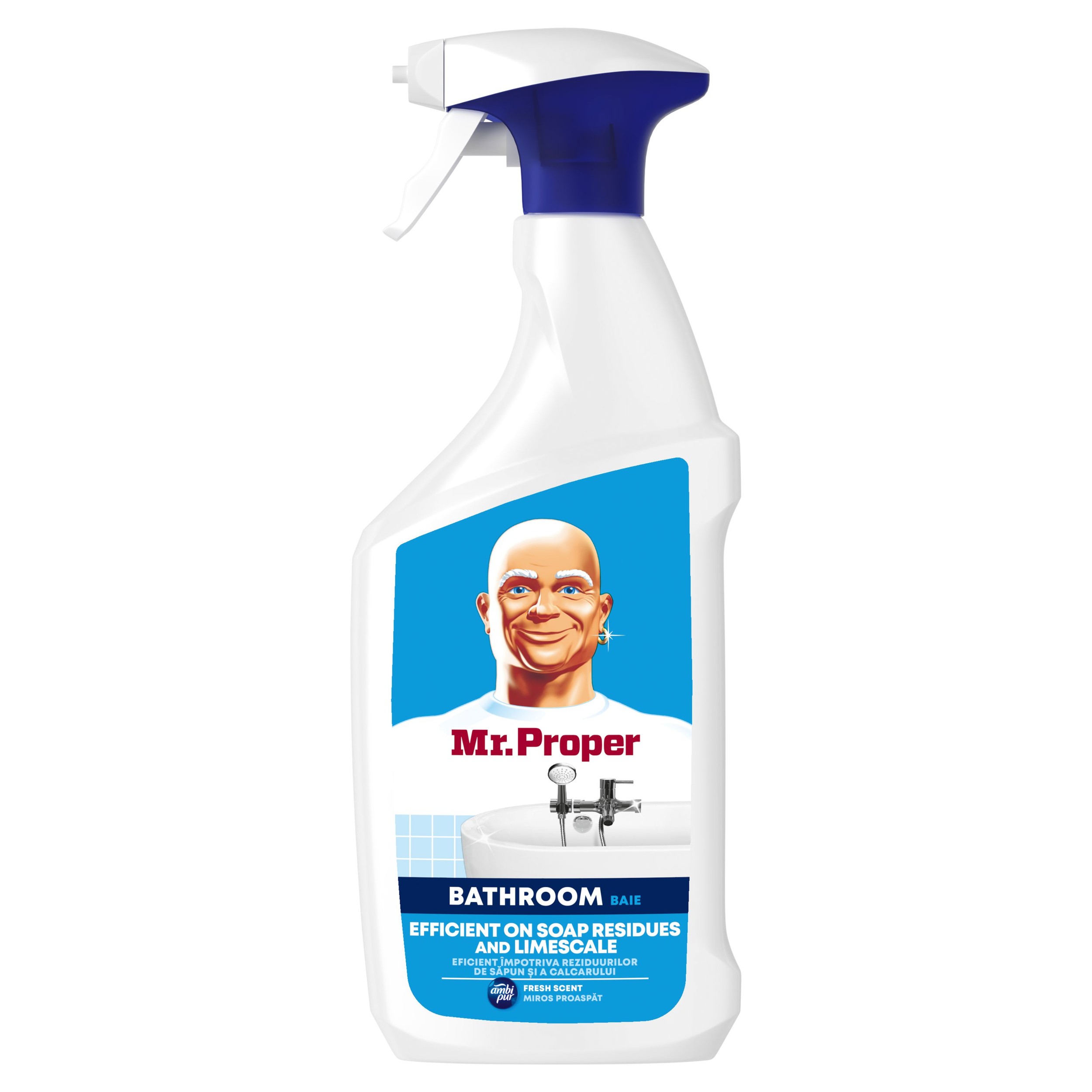 Drogerie a kosmetika - Mr. Proper sprej do koupelny Fresh 800ml