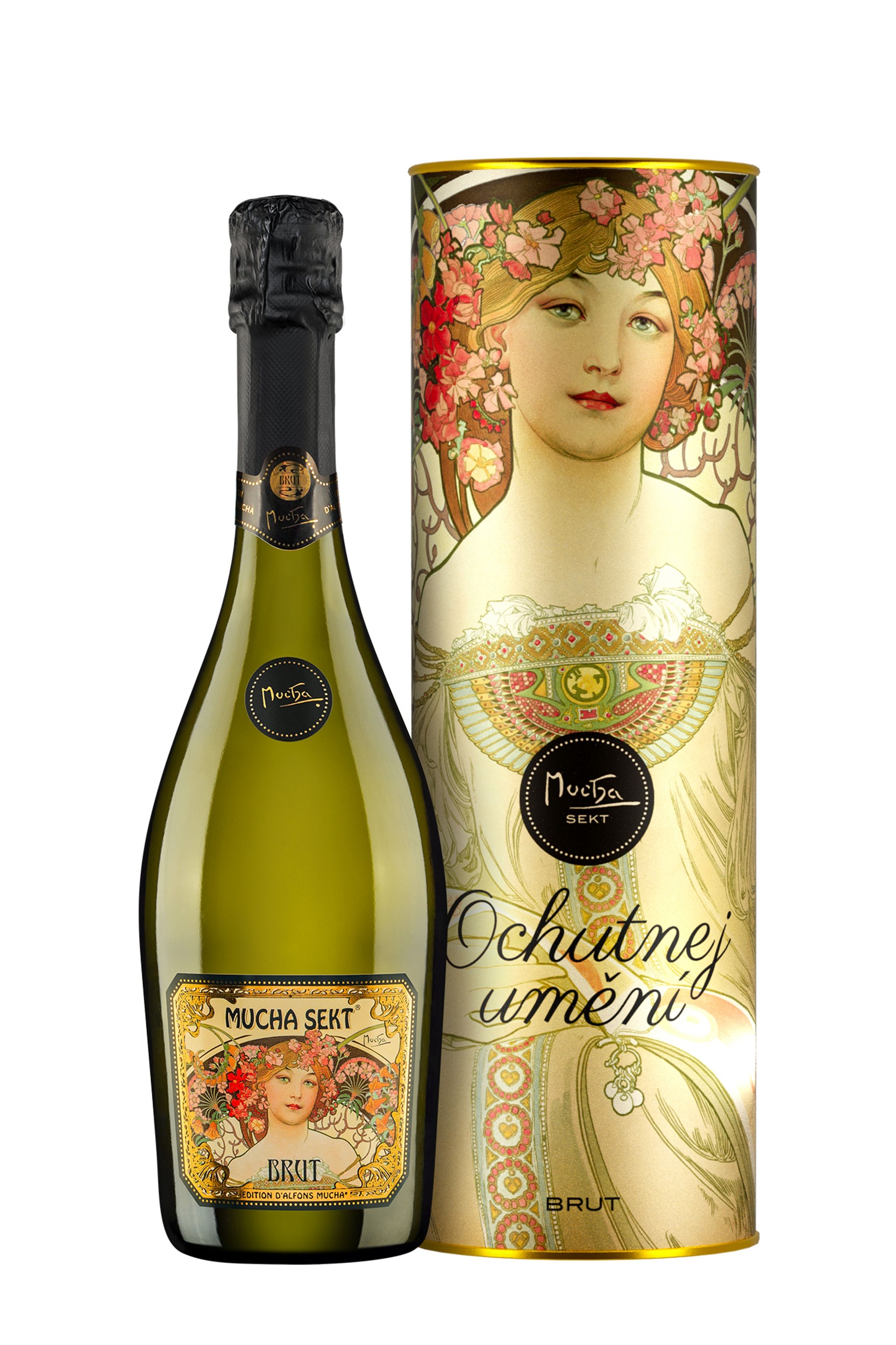 Nápoje - Mucha Sekt Brut 0,75 l