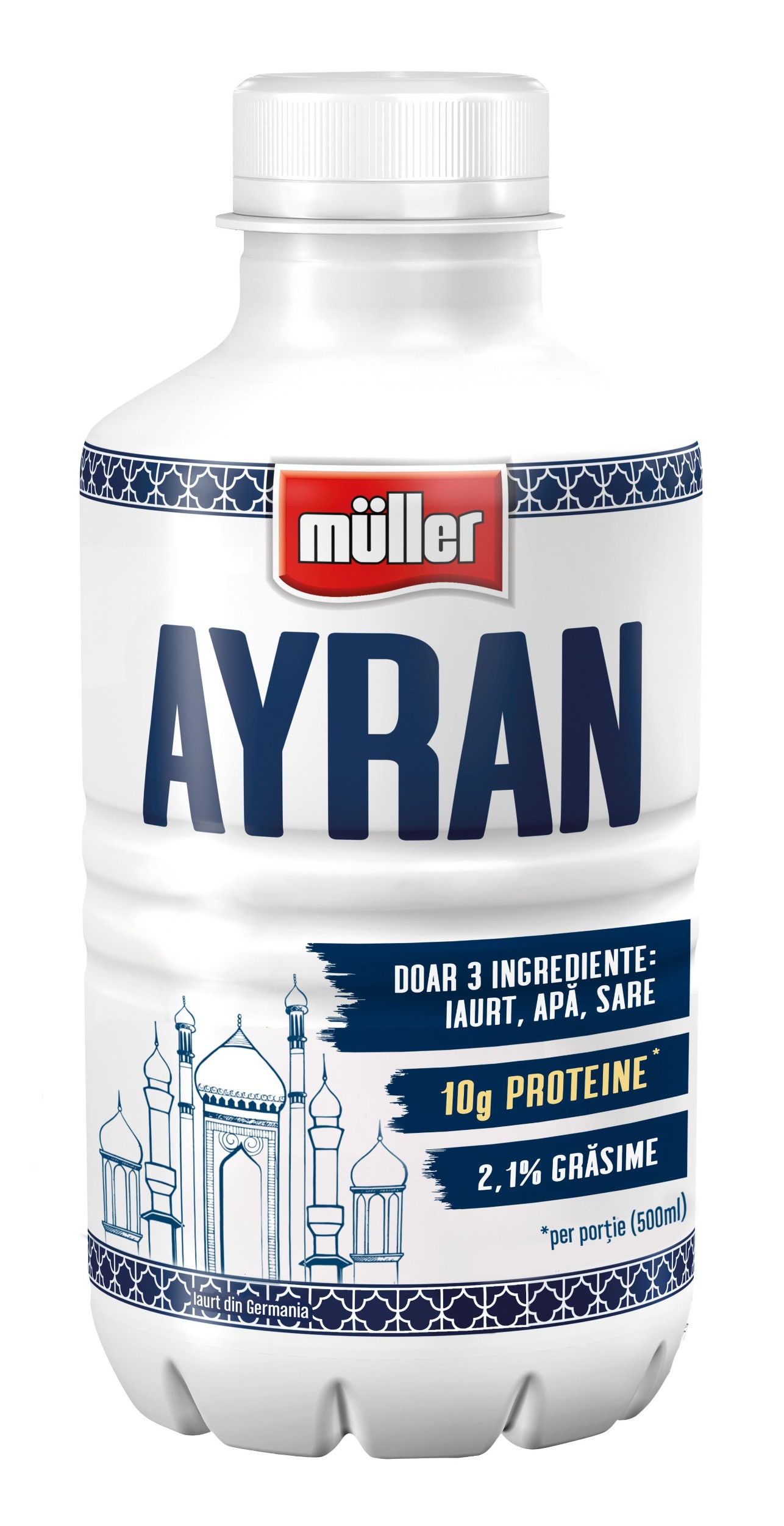 Mléčné a chlazené - Müller Ayran 500ml
