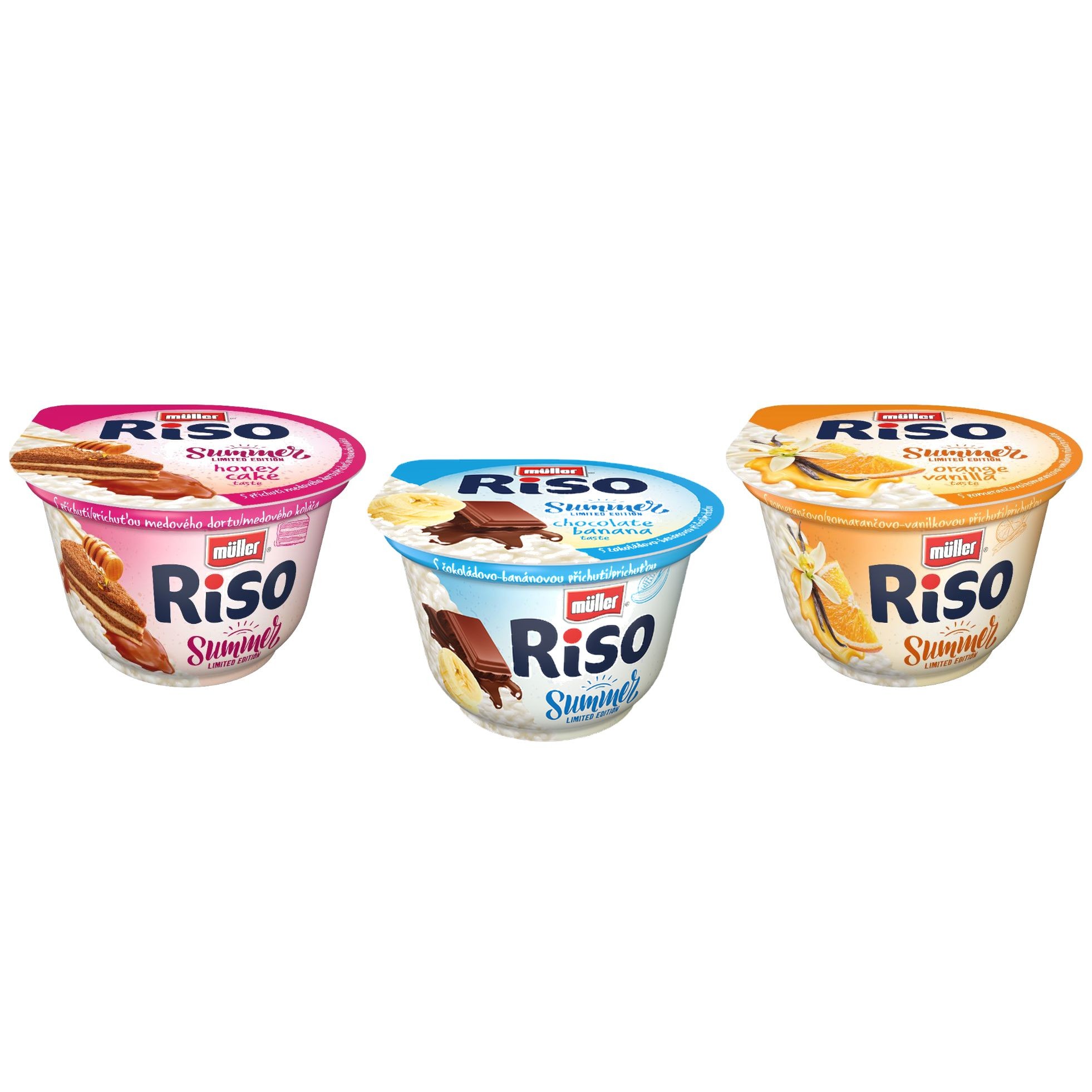 Mléčné a chlazené - Müller Riso Tropicana různé druhy 175g