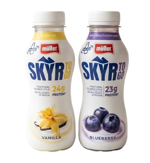 Mléčné a chlazené - Müller Skyr TO GO 330g různé příchutě