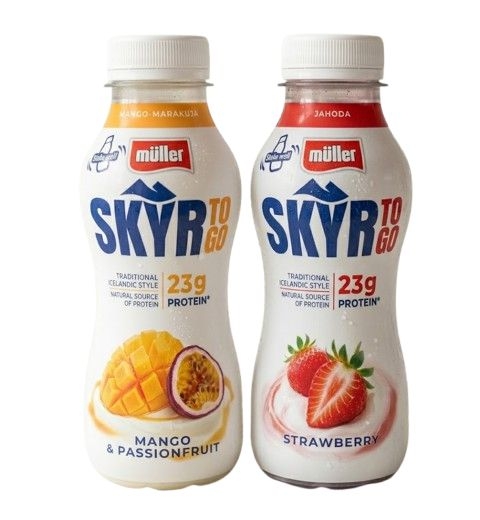 Mléčné a chlazené - Müller Skyr TO GO 330g různé příchutě