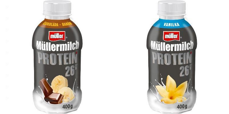 Mléčné a chlazené - Müllermilch Protein různé příchutě 400 g