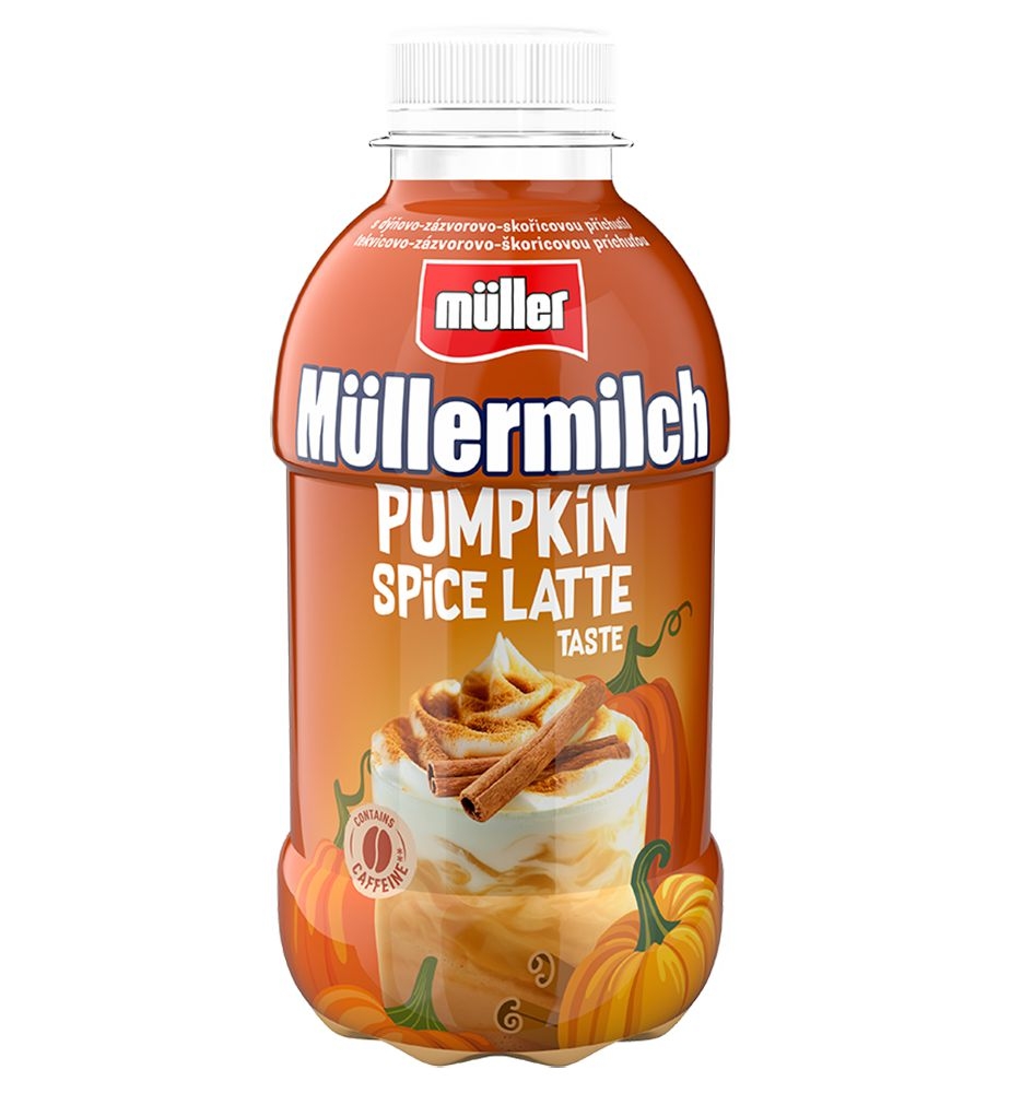 Mléčné a chlazené - Müllermilch Pumpkin Spice Latte 400g