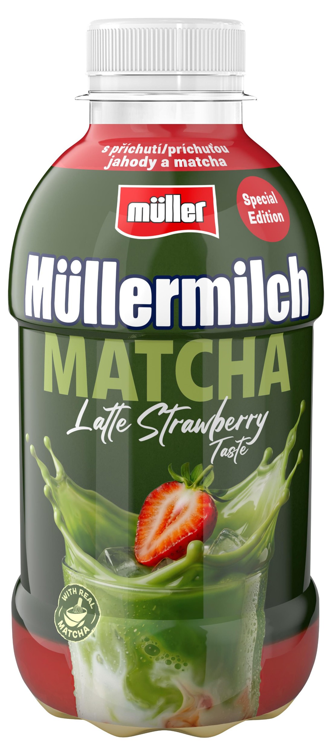 Mléčné a chlazené - Müllermilch Special edition Matcha 400g