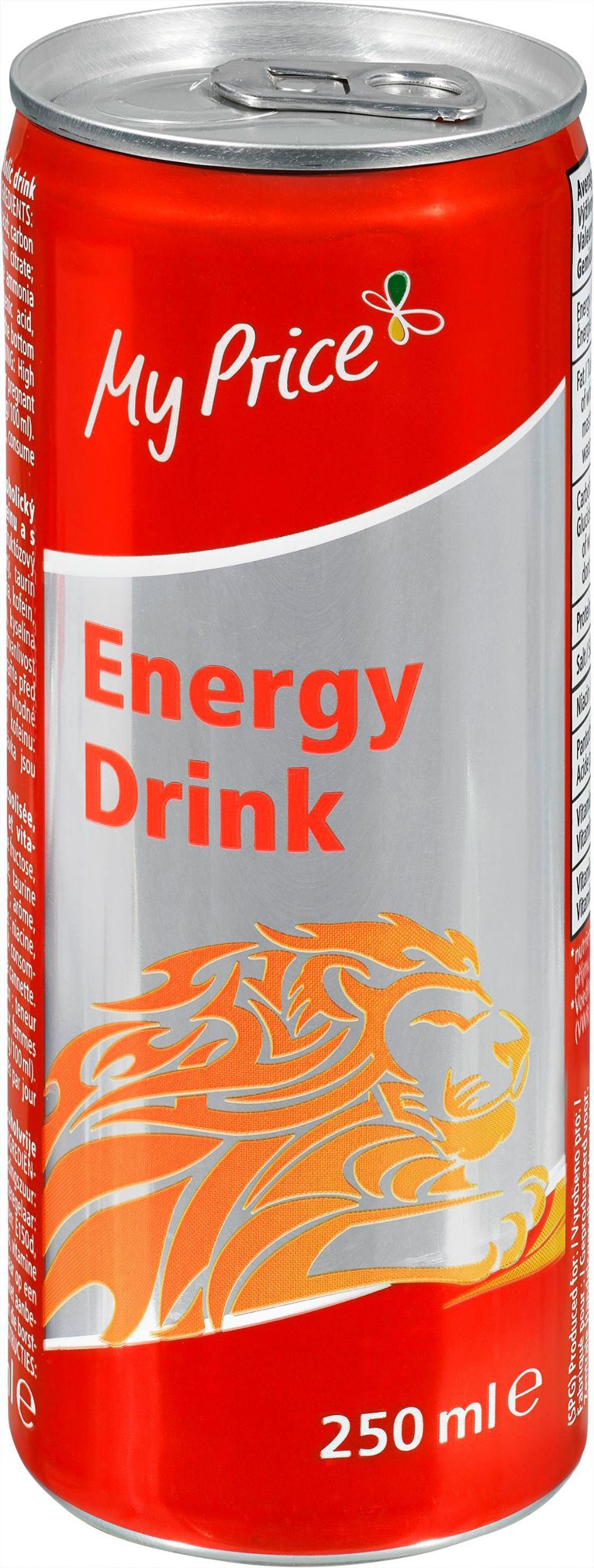 Nápoje - My Price Energetický nápoj 250 ml