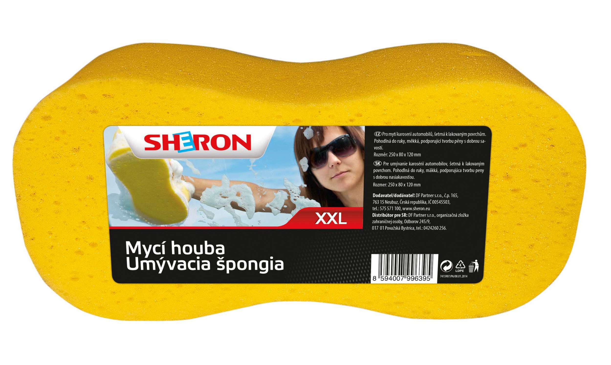 Auto-moto - Mycí houba XXL Sheron 1 ks