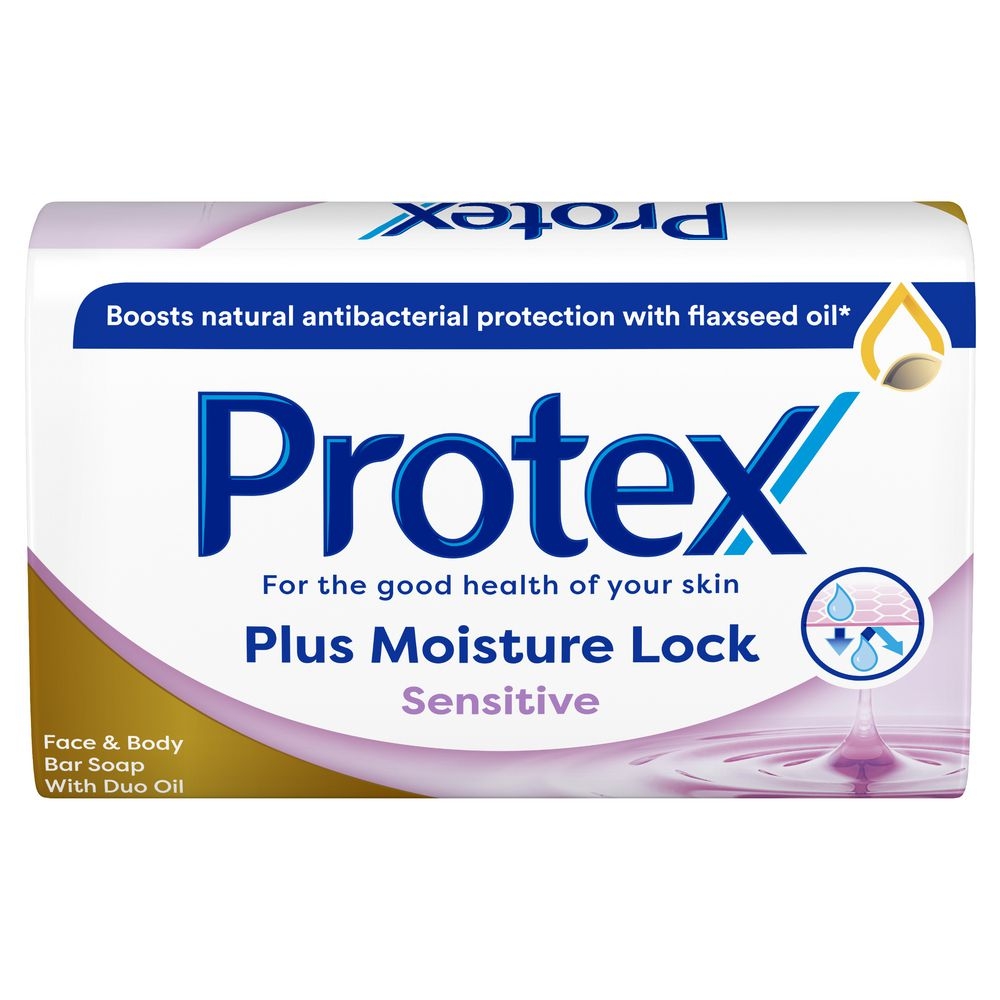 Drogerie a kosmetika - Mýdlo Protex plus moisture lock sensitive 90g