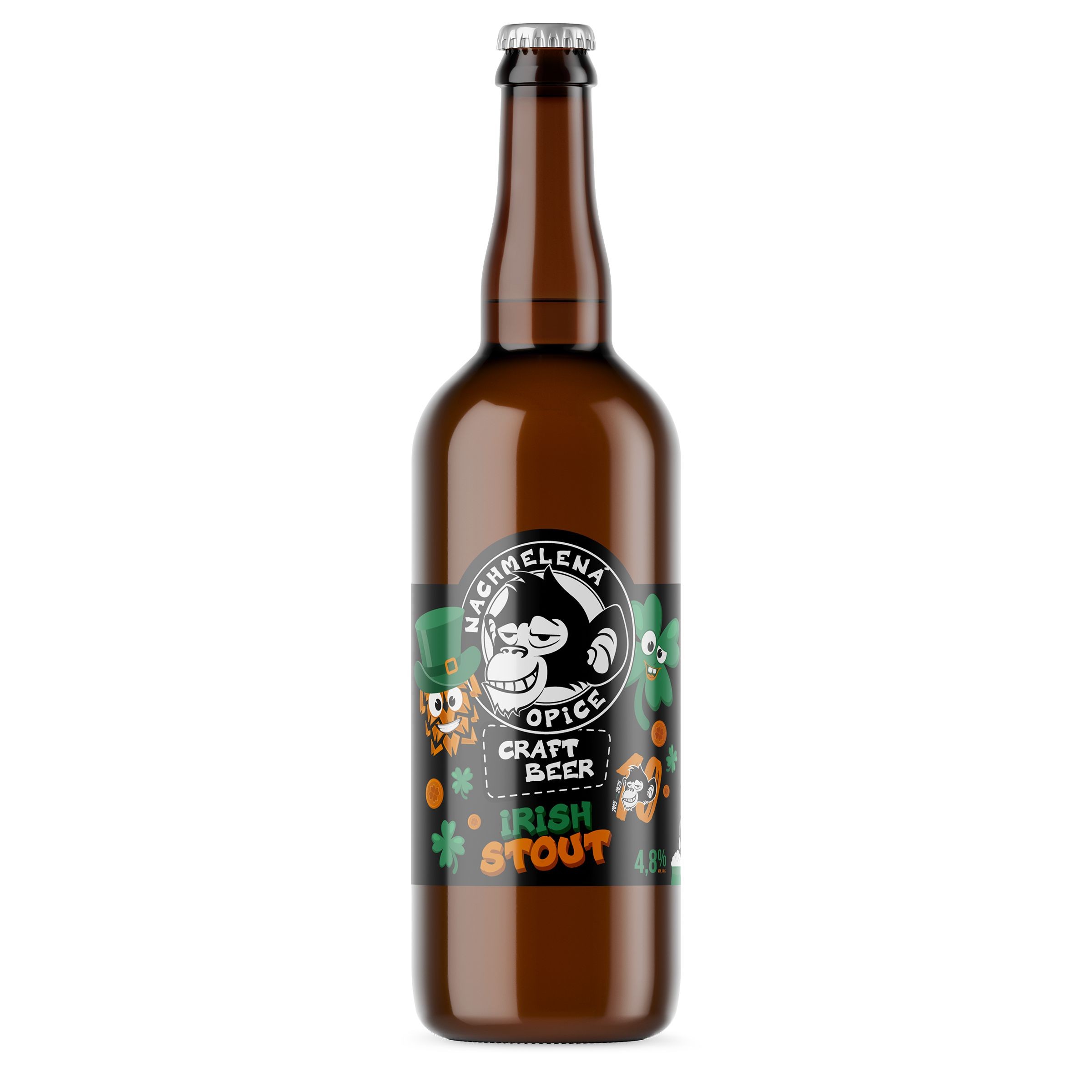 Nápoje - Nachmelená Opice Irish Stout 12 0,75 l