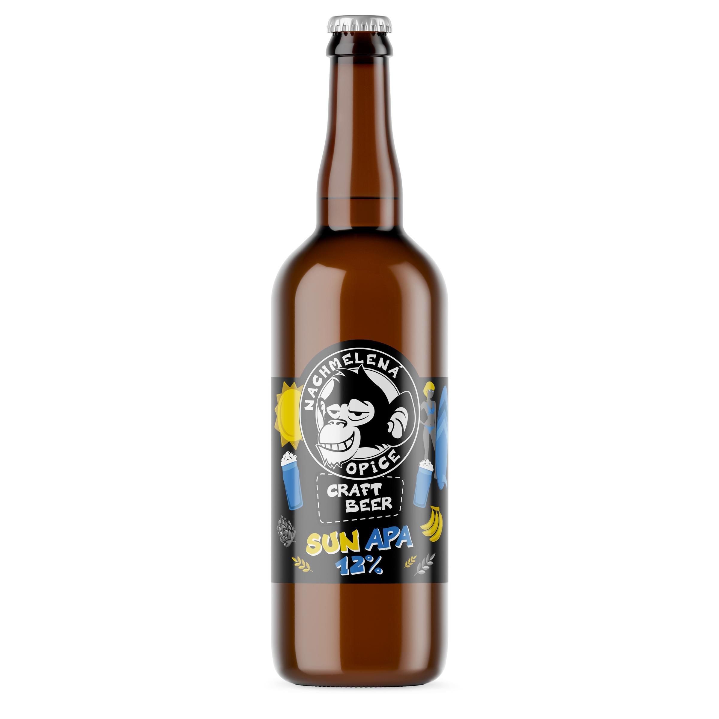 Nachmelená Opice Sun APA 12% 0,75 l-0