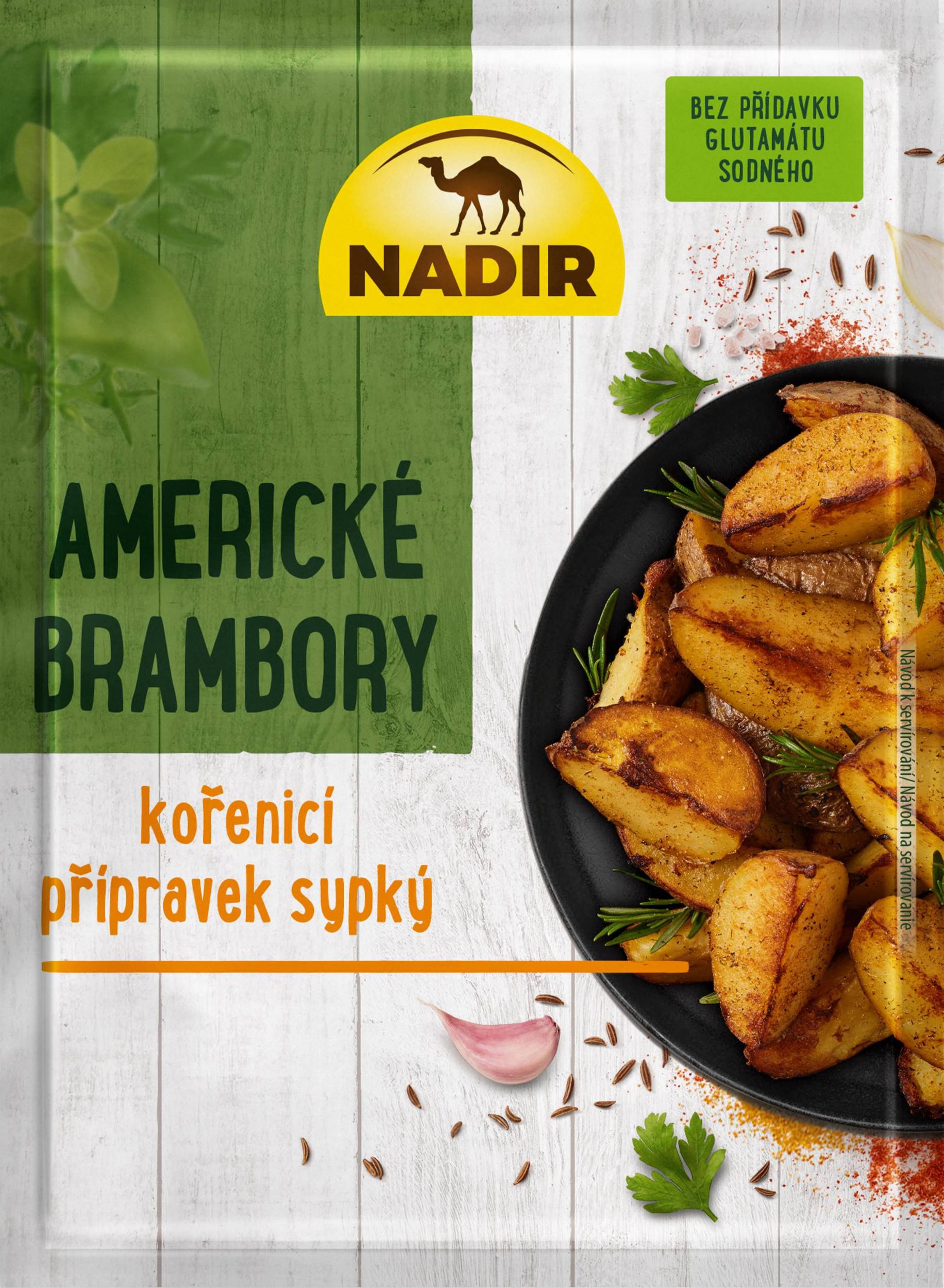 Trvanlivé potraviny - Nadir Americké brambory 25 g
