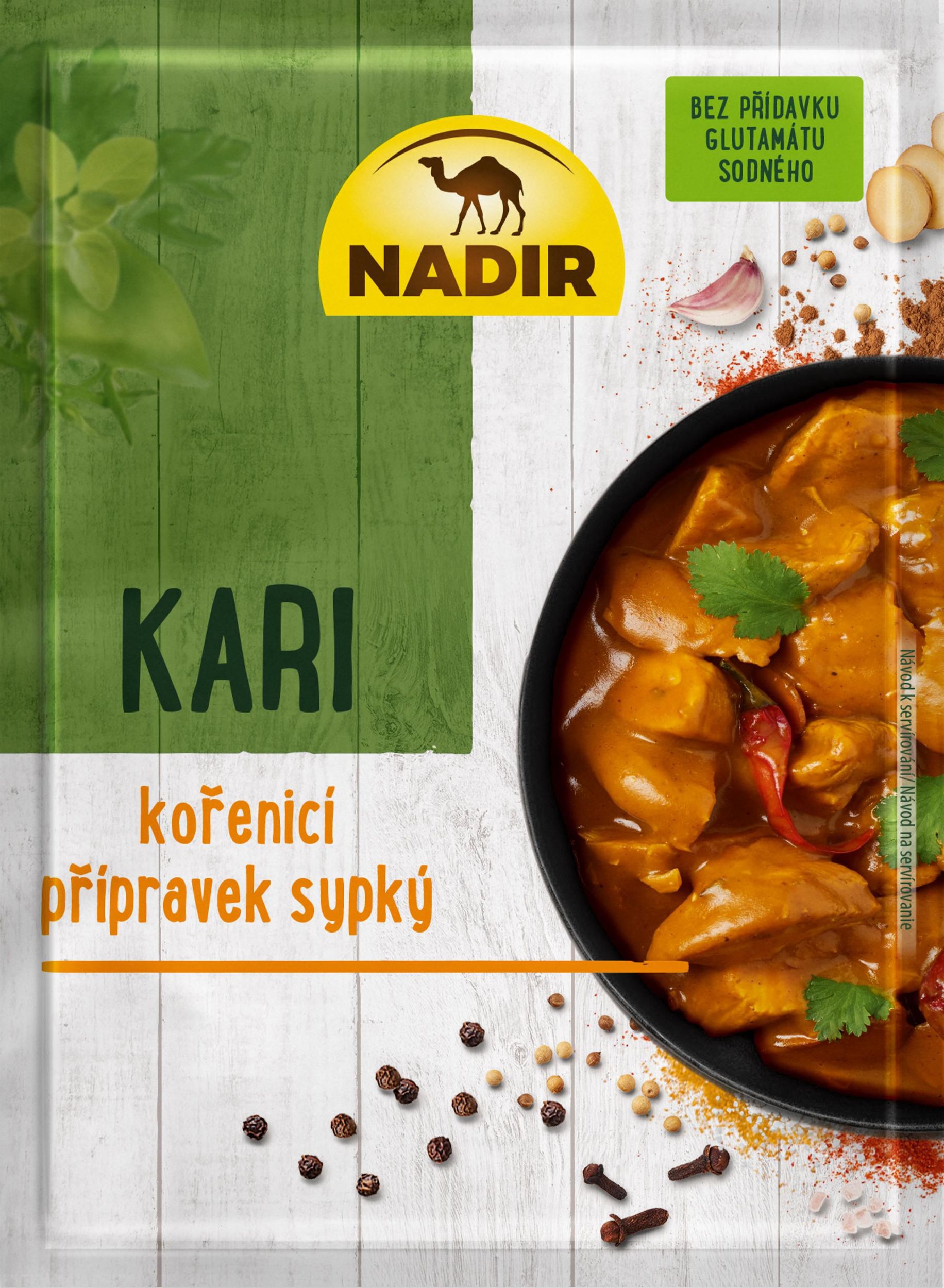 Trvanlivé potraviny - Nadir Kari indické 20 g