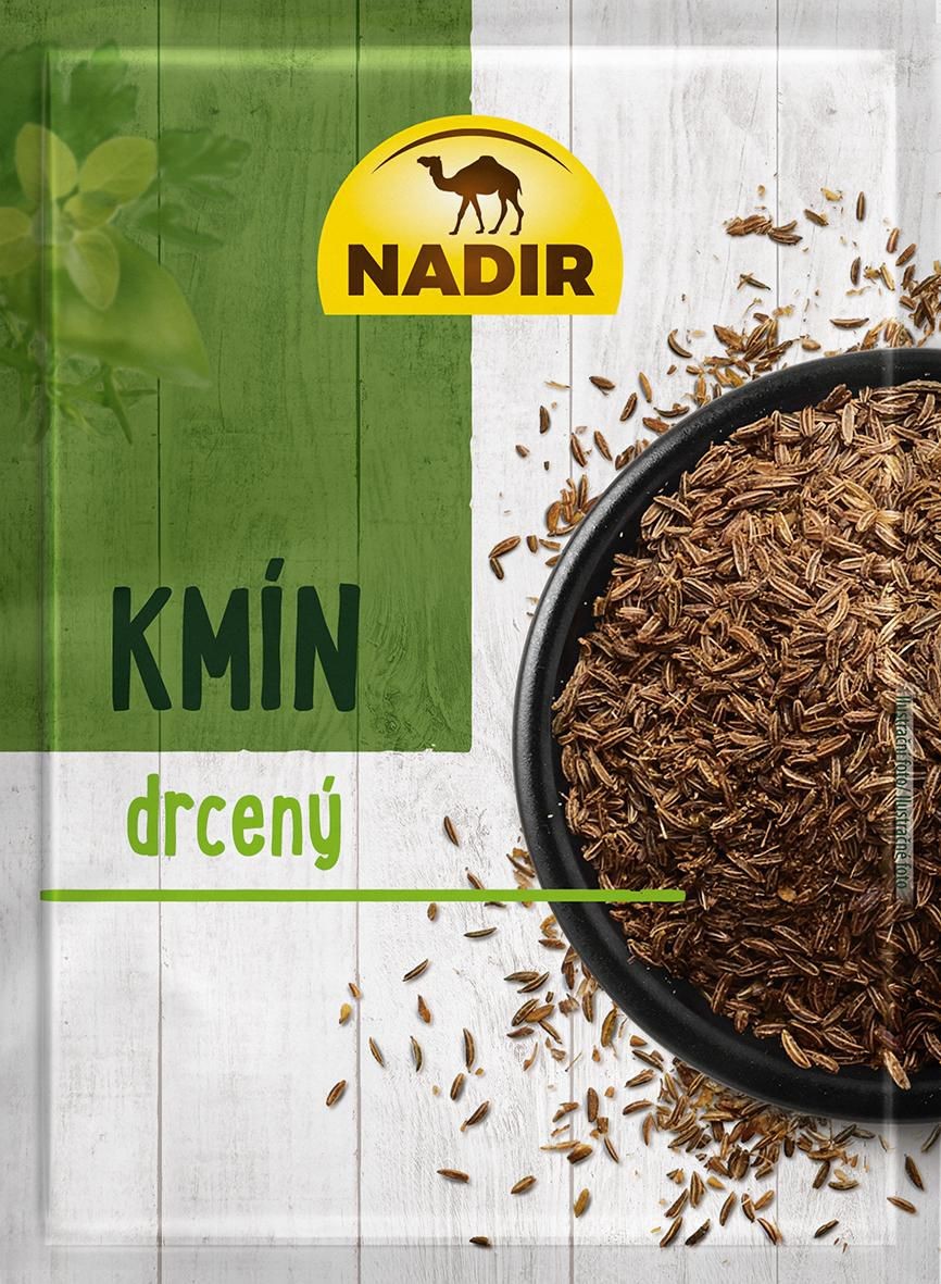 Trvanlivé potraviny - Nadir Kmín drcený 25 g