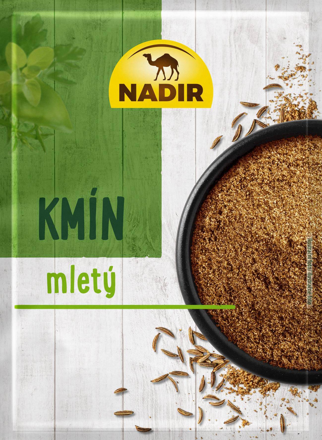 Trvanlivé potraviny - Nadir Kmín mletý 18g