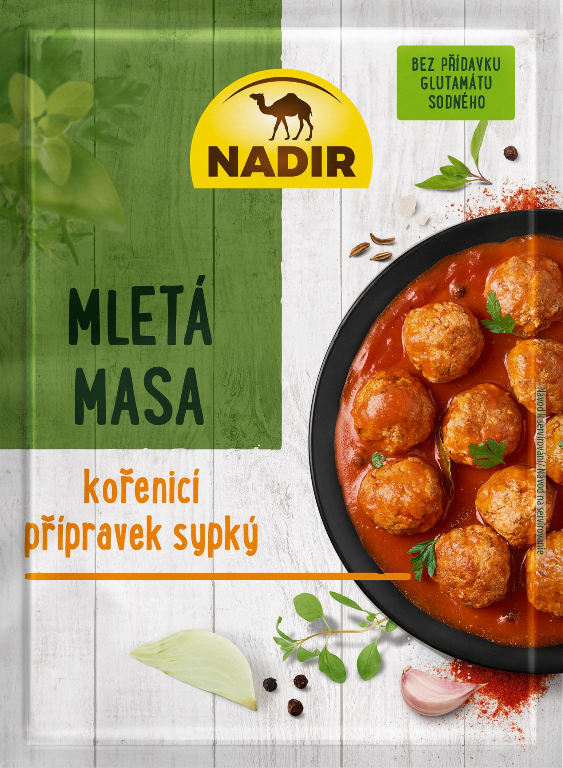 Trvanlivé potraviny - Nadir Mletá masa 20 g