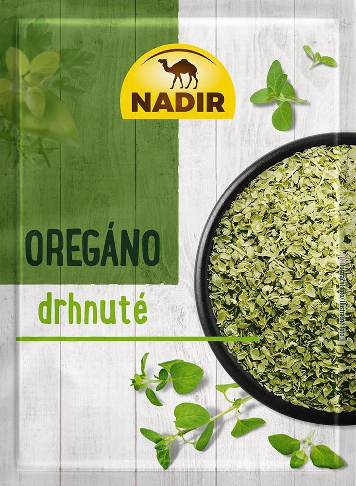 Trvanlivé potraviny - Nadir Oregáno drhnuté 8 g