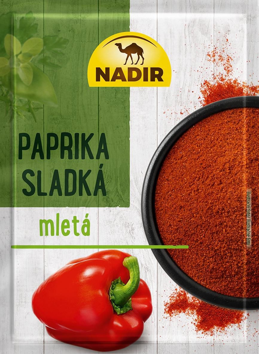 Trvanlivé potraviny - Nadir Paprika sladká mletá 25 g