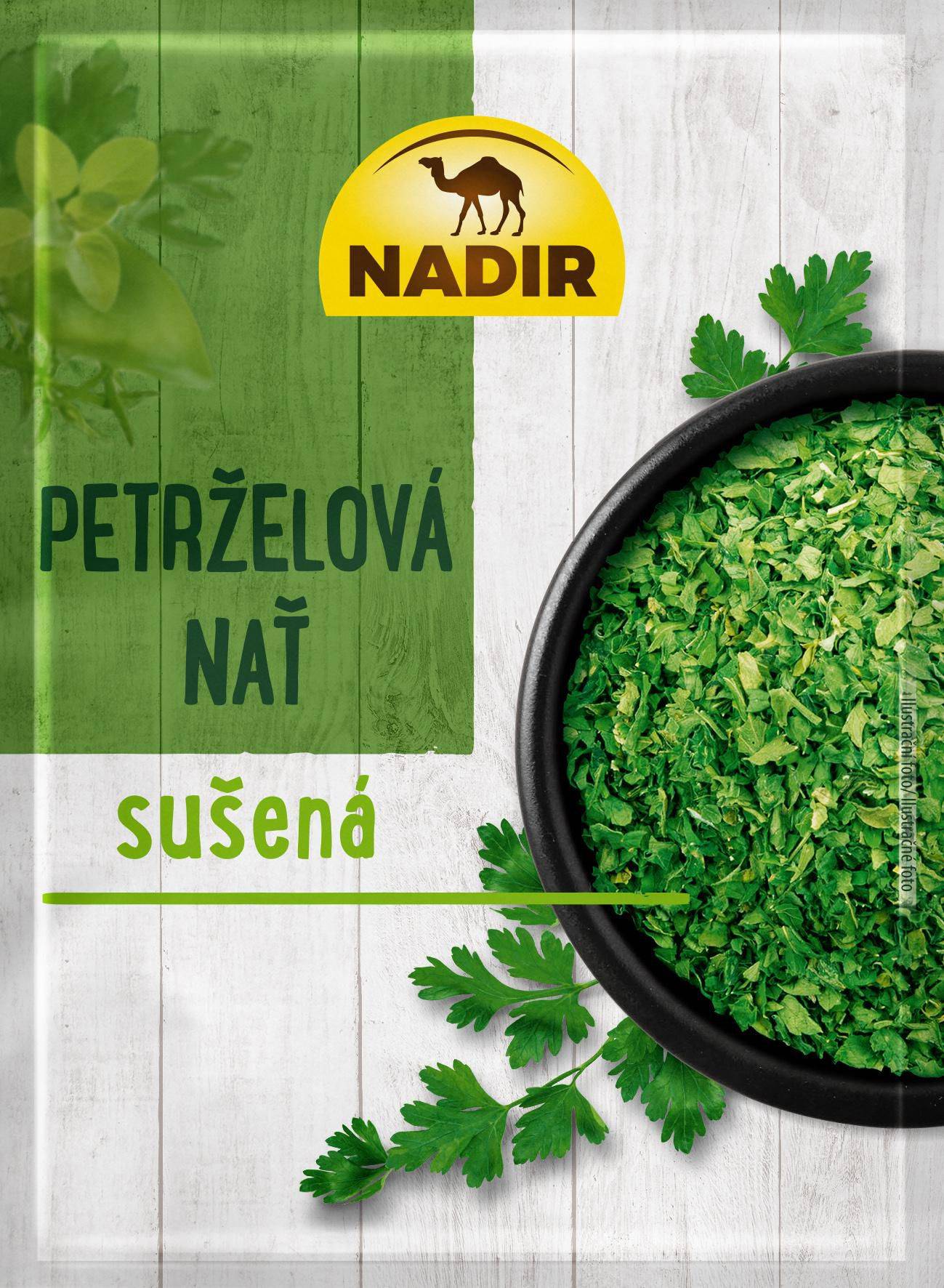 Trvanlivé potraviny - Nadir Petrželová nať 6g
