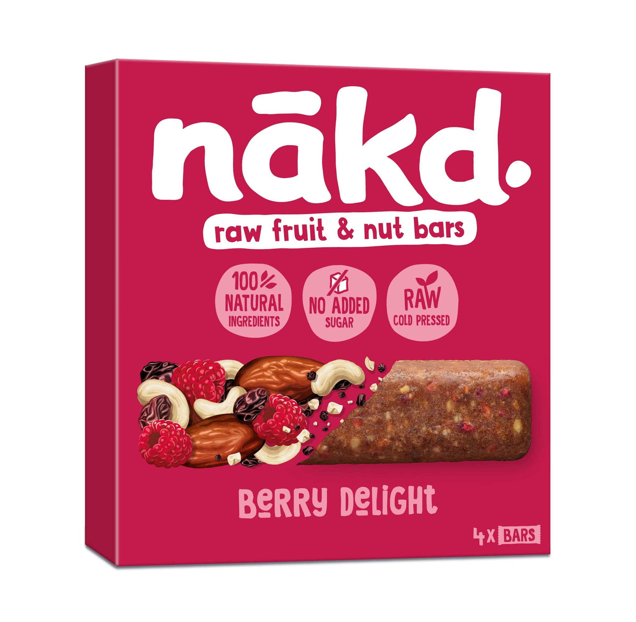 Zdravý svět - NAKD Berry Delight 4x35g